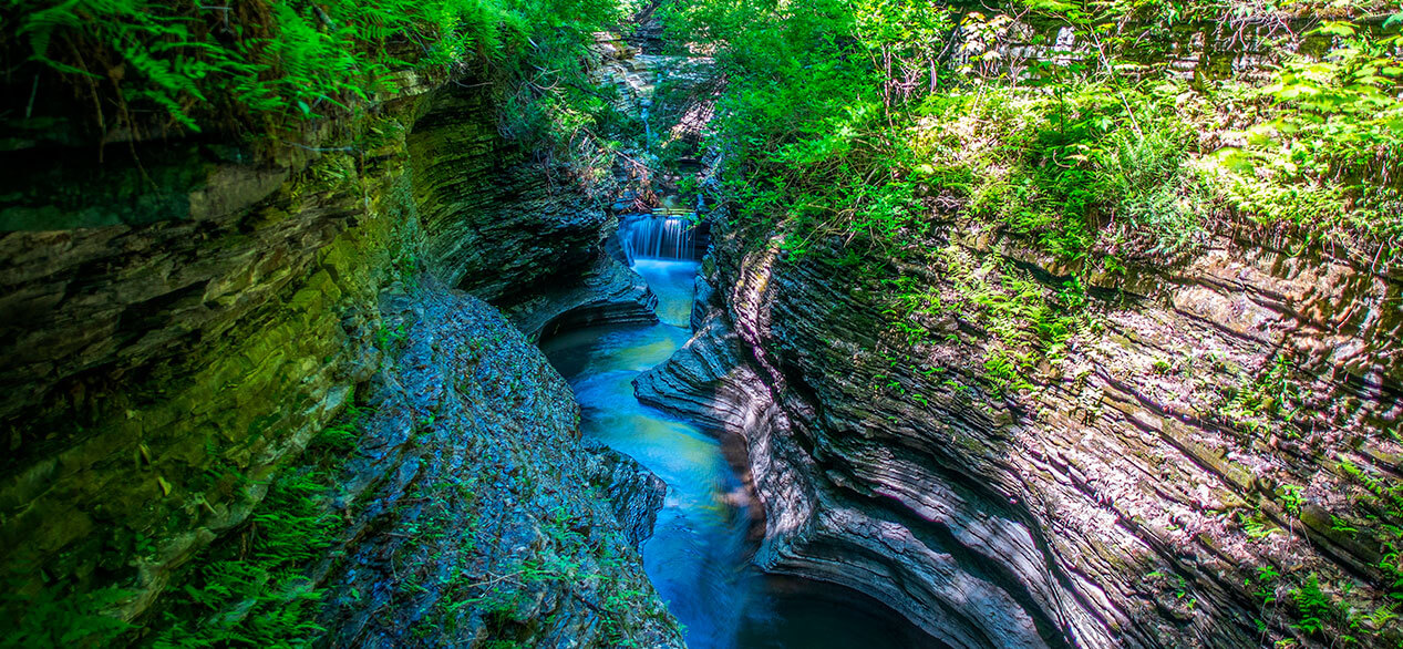 Parque estatal Watkins Glen.